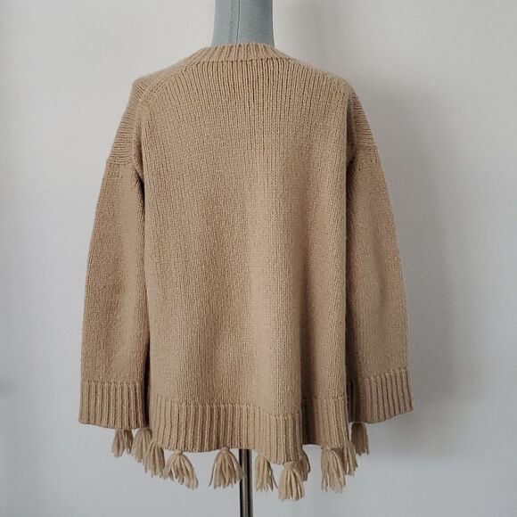 Kate Spade Broome Street | Alpaca Knit Tassle Sweater - Picture 6 of 10